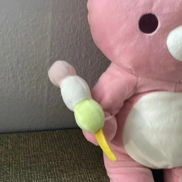 Rilakkuma Dango Sakura pink plush - Picture 3 of 8
